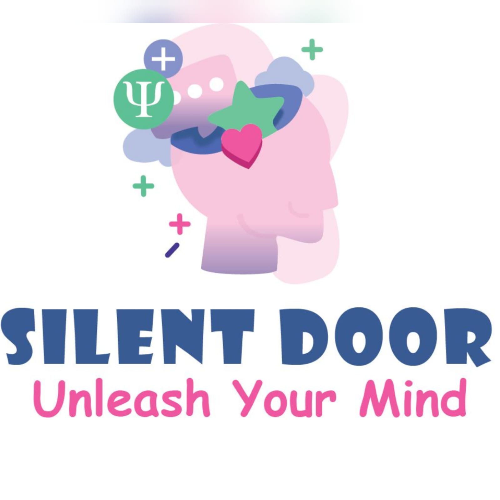 Silent door logo